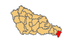 Donja Dubrava municipality location.png