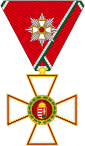 HUN Order Of Merit Grand Cross Alternative Medal Military Division.svg