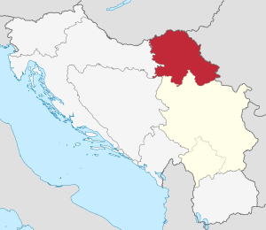 Воеводина на карте