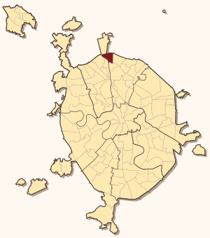 Лианозово на карте