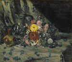 Bouquet au dahlia jaune, par Paul Cézanne, FWN 718.jpg