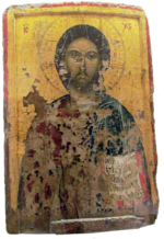 Christ Icon from the Church of St. Nicolas in Čabić near Klina, second half of 16th c.png