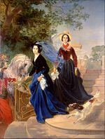 Karl Brullov - Portrait of the Shishmareva Sisters - Google Art Project.jpg