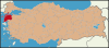 Latrans-Turkey location Çanakkale.svg
