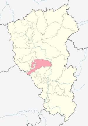 Беловский район Беловский муниципальный округ на карте