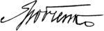 Изображение автографа