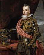 Velázquez - Juan Francisco de Pimentel, conde de Benavente (Museo del Prado, 1648).jpg