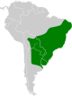Chlorostilbon lucidus map.svg