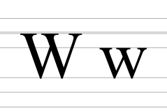 Cyrillic letter we.svg