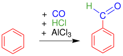 Gattermann Koch Synthese Übersicht2.svg