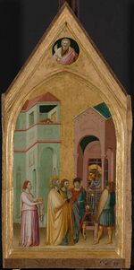 Giotto Werkstatt - Johannes der Täufer im Gefängnis, um 1330-35, Gal.-Nr. 5.jpg