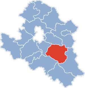 Гмина Лабова на карте