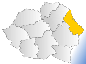 Нистру на карте