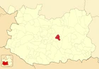 Расположение муниципалитета на карте провинции