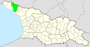 Сухумский муниципалитет на карте