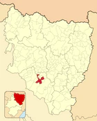 Расположение муниципалитета на карте провинции