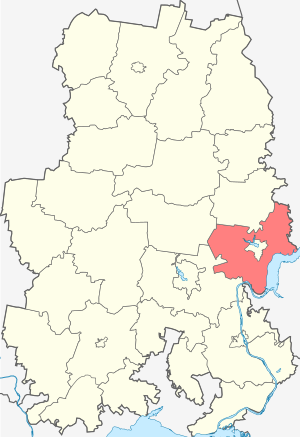 Воткинский район на карте