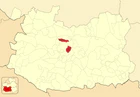 Расположение муниципалитета на карте провинции