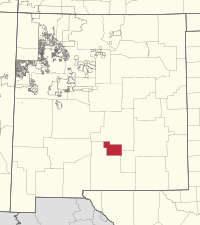 Мескалеро на карте