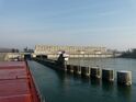 Rhoine river Lock Beauchastel South Gate of lock 12 of Feb 2011.jpg