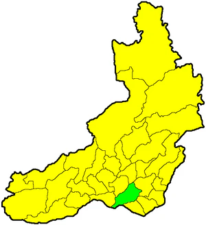 Борзинский район на карте