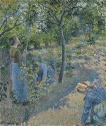 Camille Pissarro - La cueillette des pommes (1881).jpg