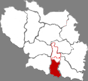 Шандан на карте