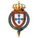 Coat of Arms of Edward, King of Portugal, KG.png
