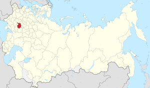 Курская губерния на карте