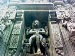 Lord narasimha rock statue backyard simhachalam temple.jpg
