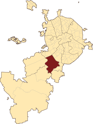 Коммунарка на карте