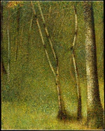 The Forest at Pontaubert, Georges Seurat (French, Paris 1859–1891 Paris).jpg