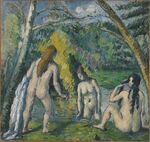 Trois baigneuses, par Paul Cézanne, Musée du Petit Palais.jpg