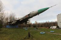 14 километр дороги Кемь - Калевала, самолёт.jpg