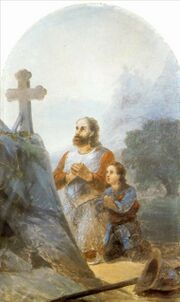 Aivazovsky - Oath befory Battle of Avarayr.jpg