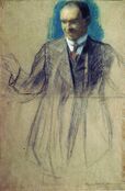 K.Petrov-Vodkin by B.Kustodiev.jpg