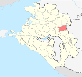 Location Kavkazsky District Krasnodar Krai.svg