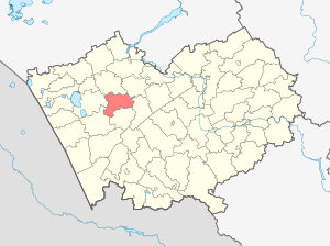 Завьяловский район на карте