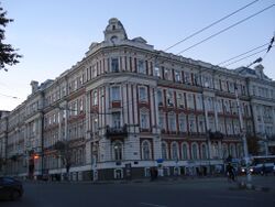 Здание Рязано-Уральской Железной Дороги - вид с ул. Московской.JPG