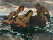 Arnold Böcklin - Meeresidylle - 432 - Österreichische Galerie Belvedere.jpg