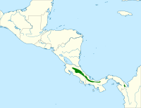 Arremon crassirostris map.svg