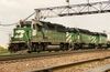BN #3157, a GP50 formerly owned by the Burlington Northern, now part of BNSF.