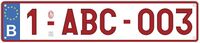 Belgian License plate from 2010-11-16 onwards.JPG