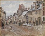 Camille Pissarro - Pontoise, le chemin de Gisors en hiver.jpg