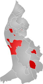 Вадуц на карте