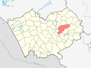 Троицкий район на карте