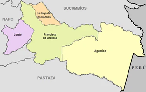 Агуарико на карте