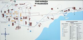 Пирамида на карте