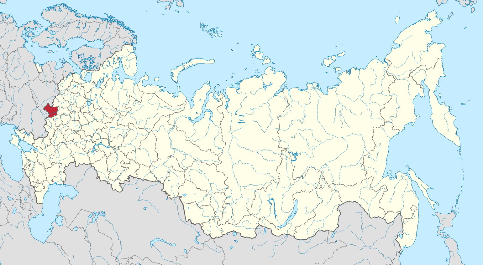 Map of Russia - Bryansk Oblast.svg