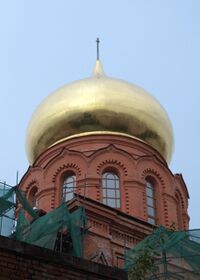 Moscow, Saint Tikhon University dome 2008.jpg